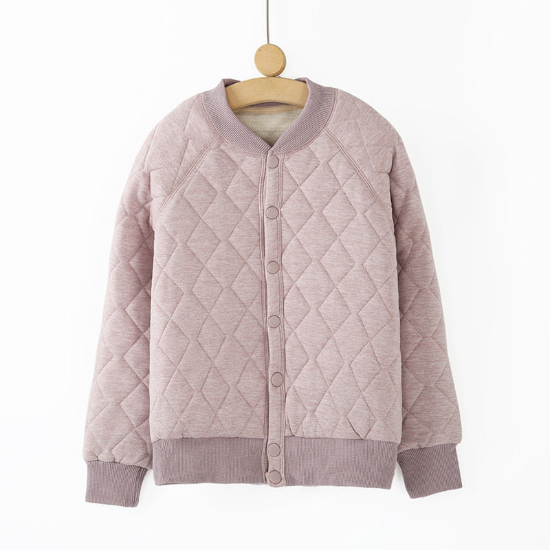 Bērnu ziemas skolas uniformas komplekts: flīsa iekšējā oderējums, biezas vilnas bikses un kokvilnas pildīta jaka