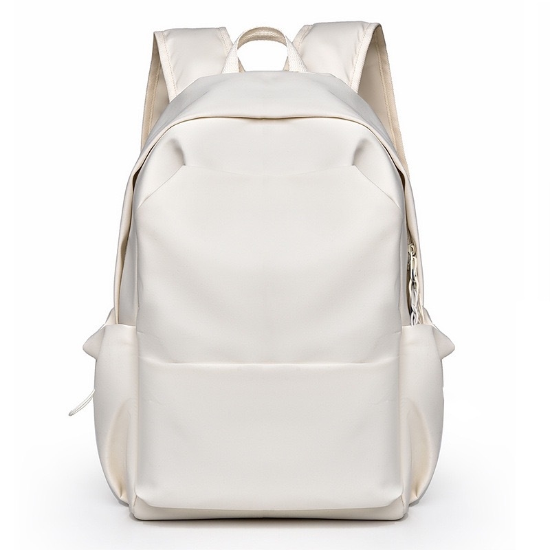 Feisha rucsac unisex din poliester, pentru școală, compatibil cu laptop de 14 inchi, capacitate sub 20 L, model solid, stil colegiu