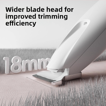 Strihač labiek mačky, tichý, dobíjateľný, čepele z ABS, keramiky a nerezovej ocele