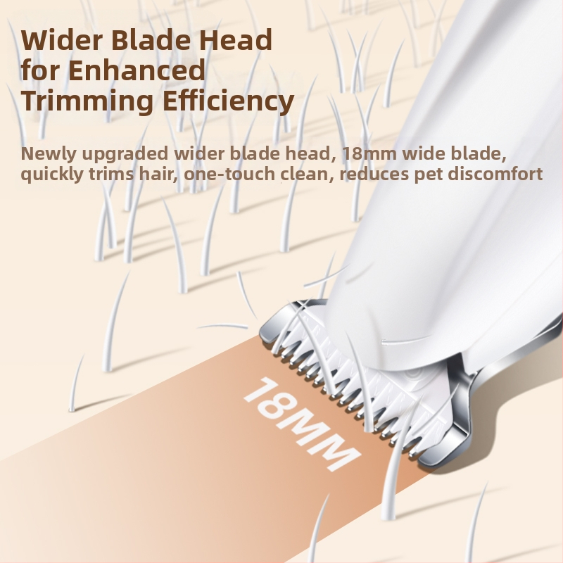 Katės letenų plaukų kirpimo prietaisas, tylus, įkraunamas, peiliukai iš ABS, keramikos ir nerūdijančio plieno