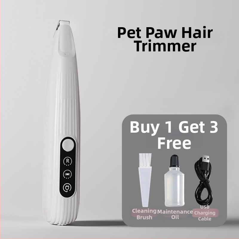 Strihač labiek mačky, tichý, dobíjateľný, čepele z ABS, keramiky a nerezovej ocele