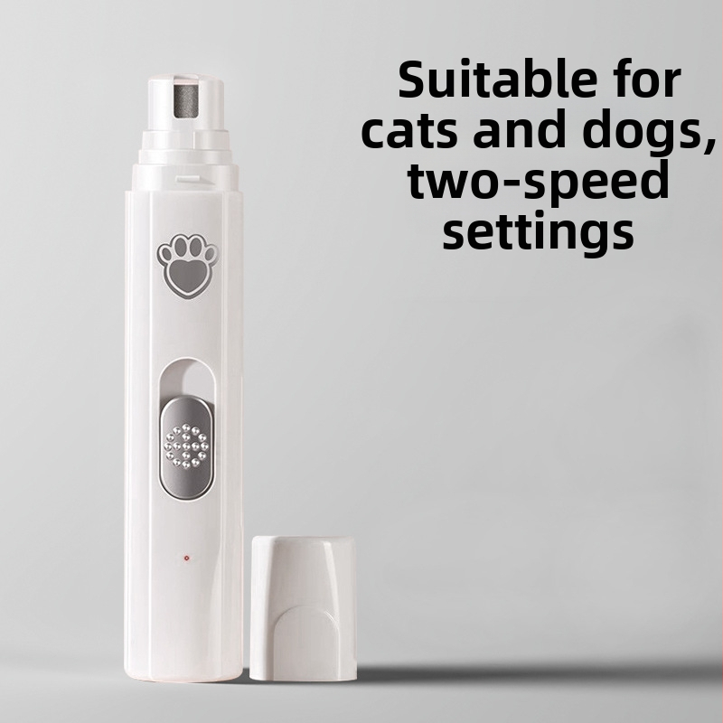 Strihač labiek mačky, tichý, dobíjateľný, čepele z ABS, keramiky a nerezovej ocele