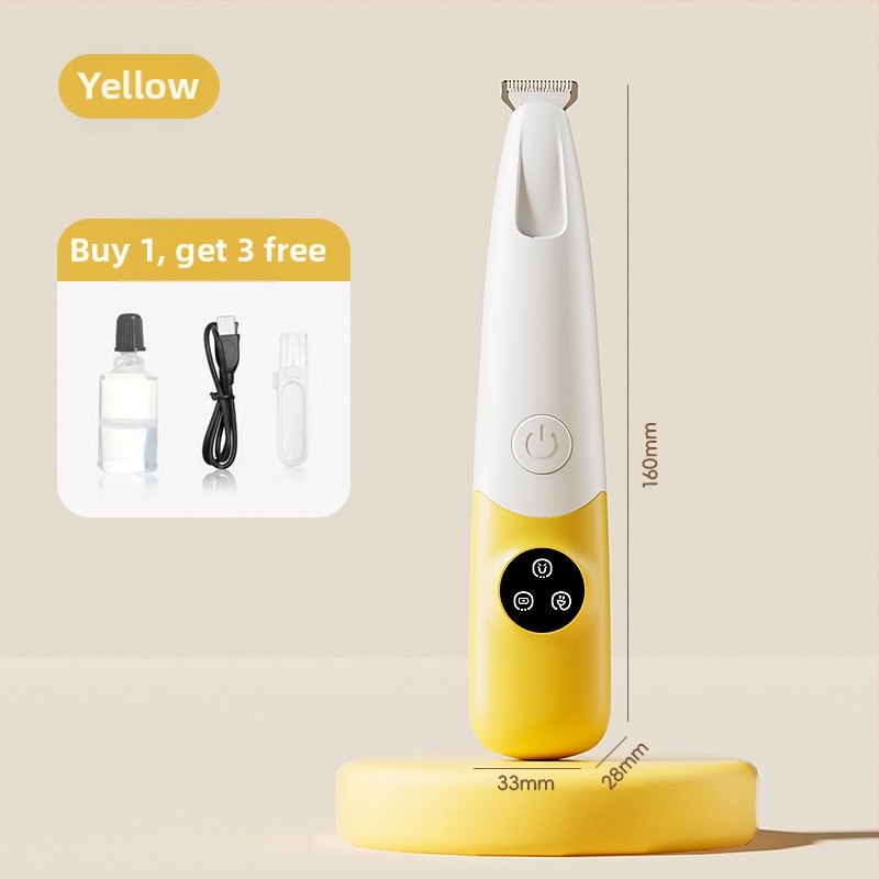 Elektrický klipér na domáce zvieratá pre psov a mačky, ABS plastové telo, strihanie chlpov na labkách