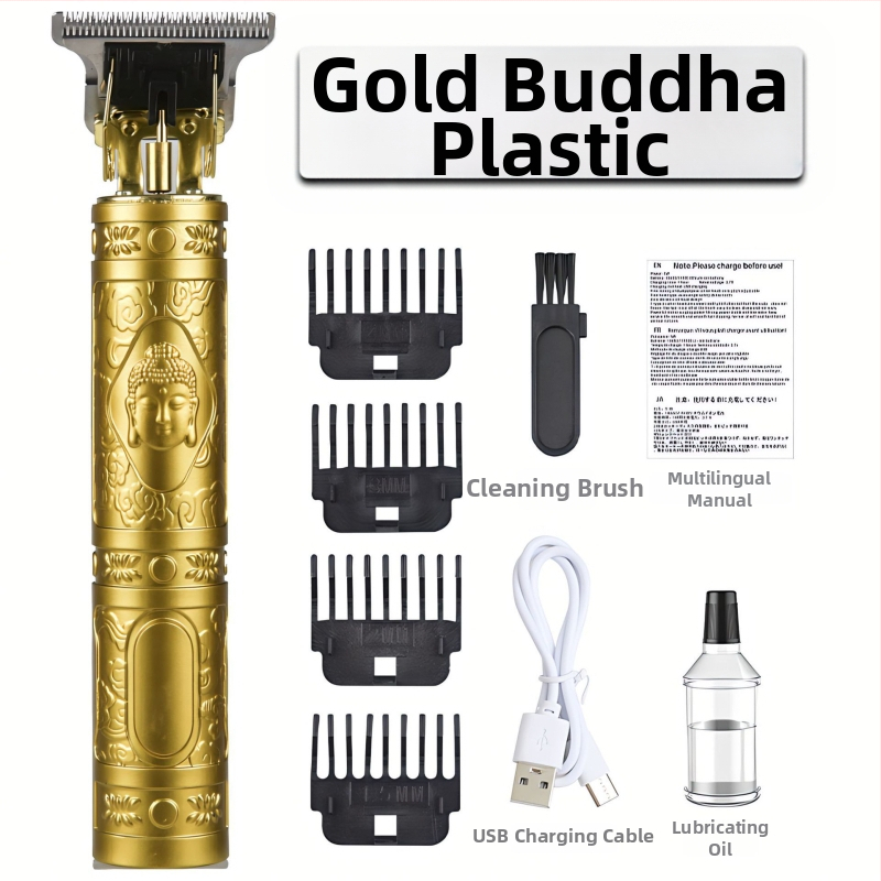 Nabíjateľný kadernícky strojček na vlasy s odnímateľnou, umývateľnou hlavou noža, nerezové čepele, motor s kefou, nízka hlučnosť, na všeobecné použitie