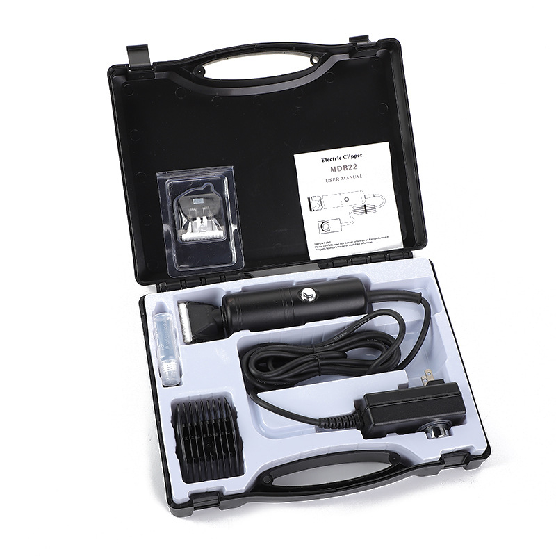 Elektrický zastrihávač s plynulou reguláciou rýchlosti, vysoký výkon pre vlnu, vrátane náhradnej hlavice na rezanie