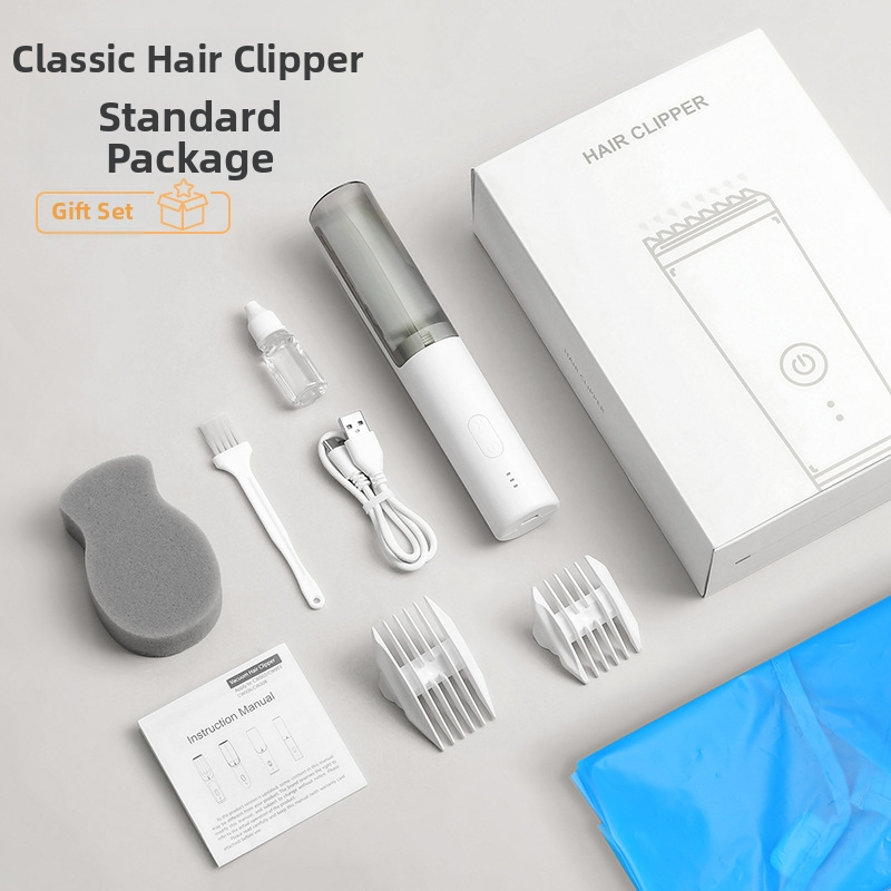 HC-W008 Detský holiaci strojček na vlasy s ultra tichým motorom, vodeodolný, vstavaná batéria, keramické čepele, doba prevádzky 0–1 h