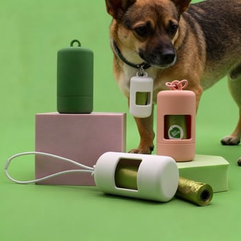 SORADD Dávkovač vreciek na odpad pre domáce zvieratá, rolovací typ, ABS telo, zosilnený dizajn, kód produktu 5484515162