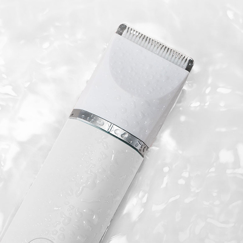 Elektrický strih pre psov – ABS plast, nerezová oceľ a keramické čepele; napájanie 5V