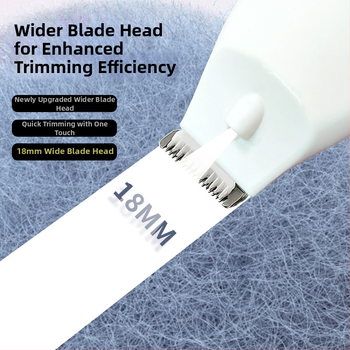 Elektrický strihací stroj pre domáce zvieratá (mačky a psy) – Materiál: ABS+keramika+nerezová oceľ 301; Tichý chod s osvetlením