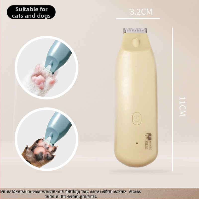 Elektrický strihací stroj pre domáce zvieratá (mačky a psy) – Materiál: ABS+keramika+nerezová oceľ 301; Tichý chod s osvetlením