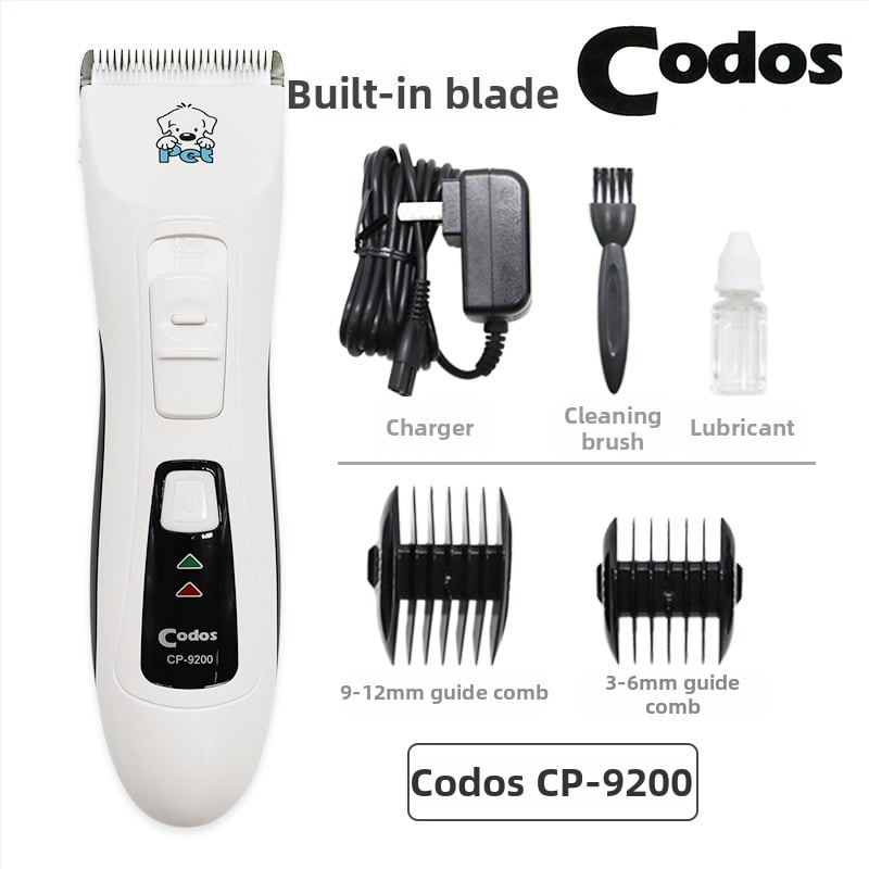 Cortez CP9200 elektrický strihač pre domáce zvieratá, nastaviteľná hlava čepele, vhodný pre psov a mačky