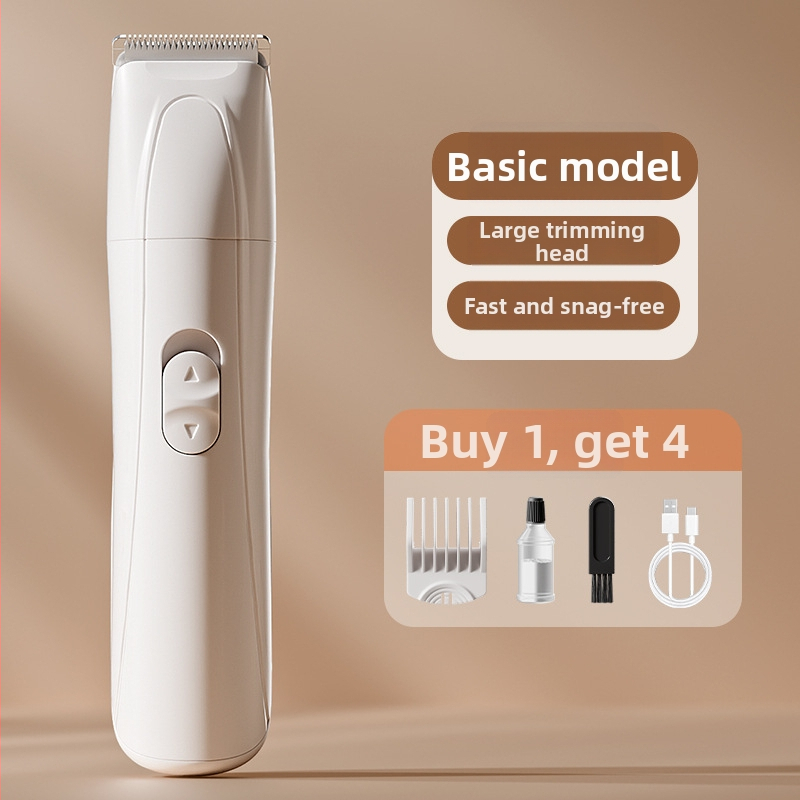 3-v-1 Sada starostlivosti o domáce zvieratá: Elektrický strihací stroj pre psy, brúska na nechty pre mačky, pedikúrny nástroj – konštrukcia z ABS a nerezovej ocele