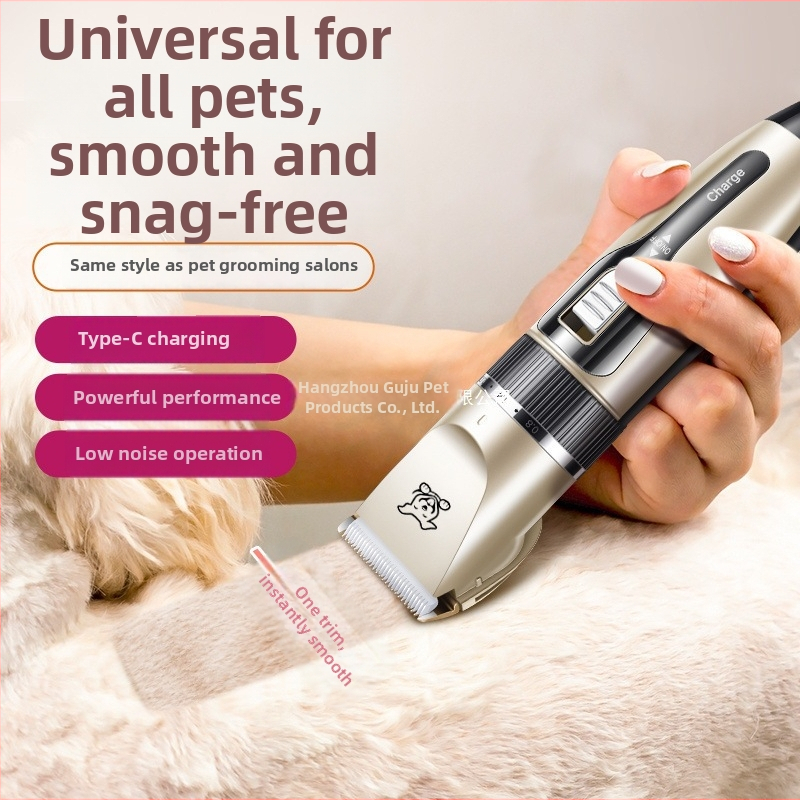 Pre psa: tichý elektrický stroj na strihanie srsti a hrebeň na labky, vhodný aj pre mačky a psy