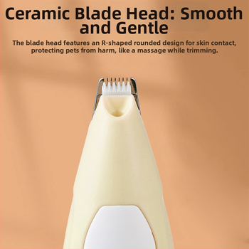 Elektrický strihač labiek mačiek a psov — tichá prevádzka, strihanie chlpov na labkách, pomôcka pre starostlivosť o domáce zvieratá