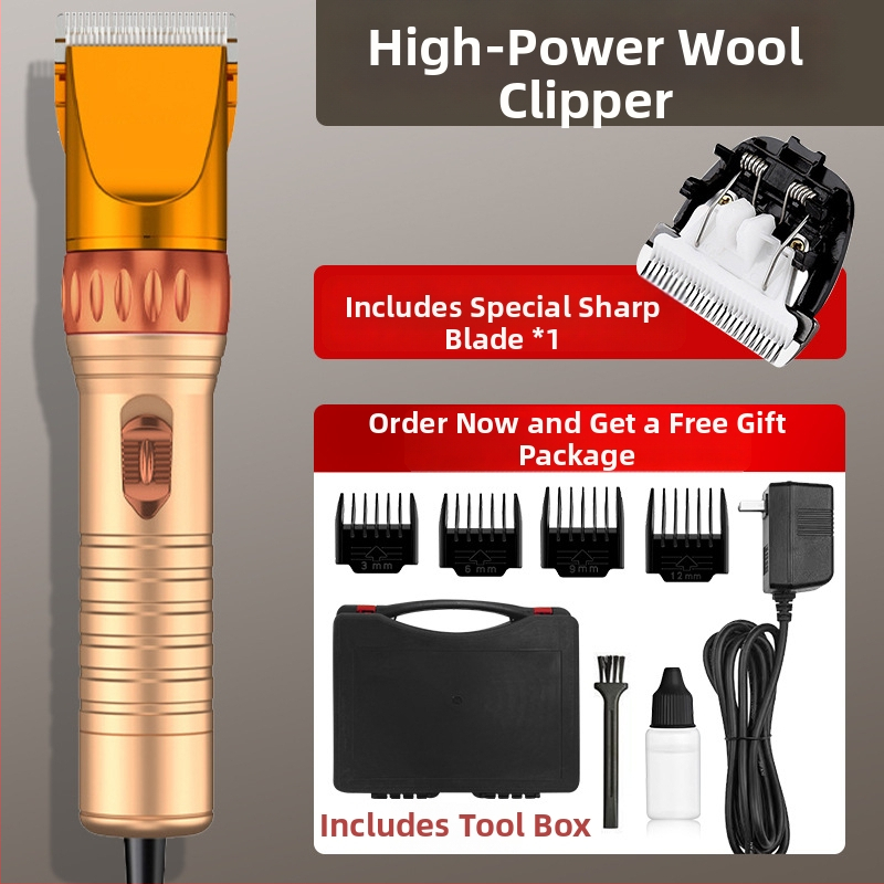 Elektrické nožnice na vlnu – keramická čepeľ, vysoký výkon, Huafei elektrické spotrebiče, vhodné pre súkromnú značku