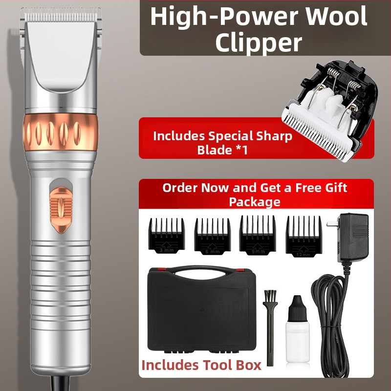 Elektrické nožnice na vlnu – keramická čepeľ, vysoký výkon, Huafei elektrické spotrebiče, vhodné pre súkromnú značku