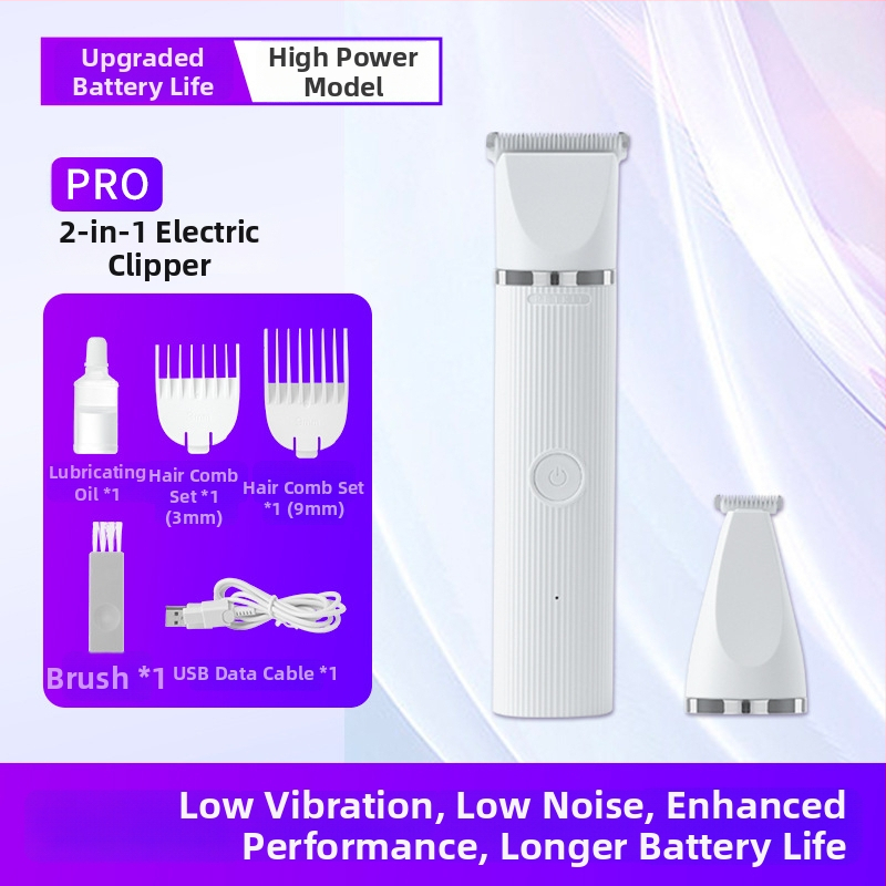 2-v-1 upravný strojček pre domáce zvieratá – GUOJJ elektrický grooming klips pre psy a mačky, model 1003173528