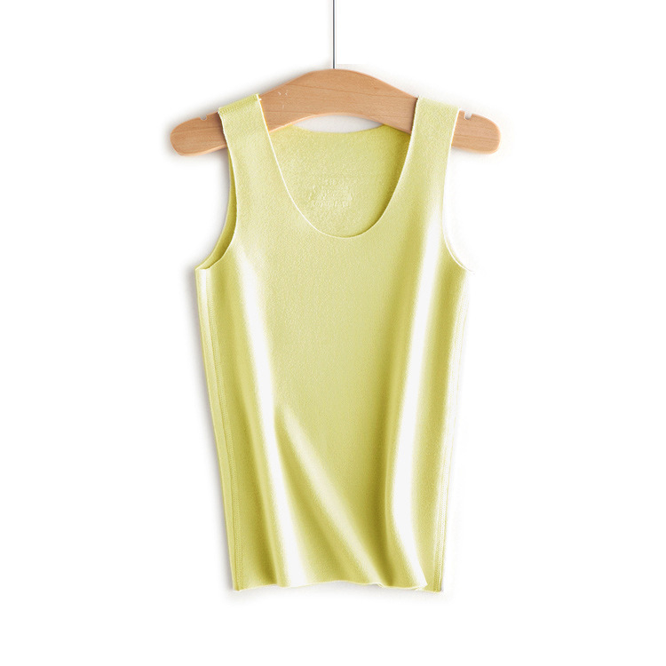 Detská bezšvová športová vesta s vlastným zohrievaním, Derong velúr, kruhový golier, viskoza 61%