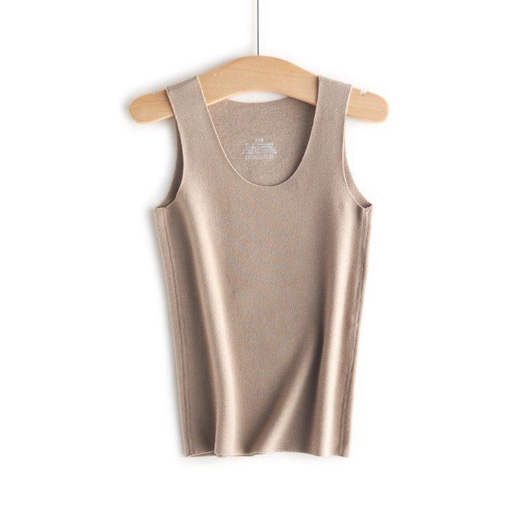 Detská bezšvová športová vesta s vlastným zohrievaním, Derong velúr, kruhový golier, viskoza 61%