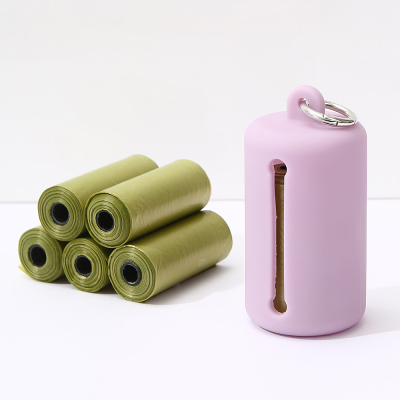 Dispenser na vrecká na exkrementy pre domácich miláčikov, typ s plochým otvorom, hrubé PVC, Ze Yue, Pôvod Zhejiang