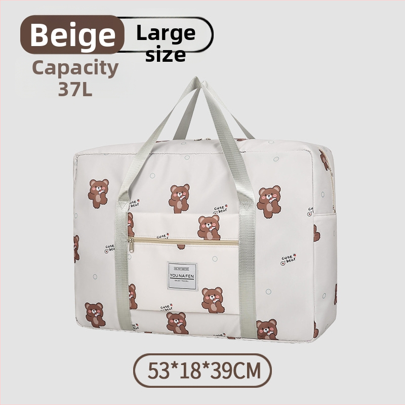 Taška na skladovanie v tvare kocky z Oxford textílie, všestranný organizér na cestovanie, kozmetiku, skladovanie na stole a v spálni