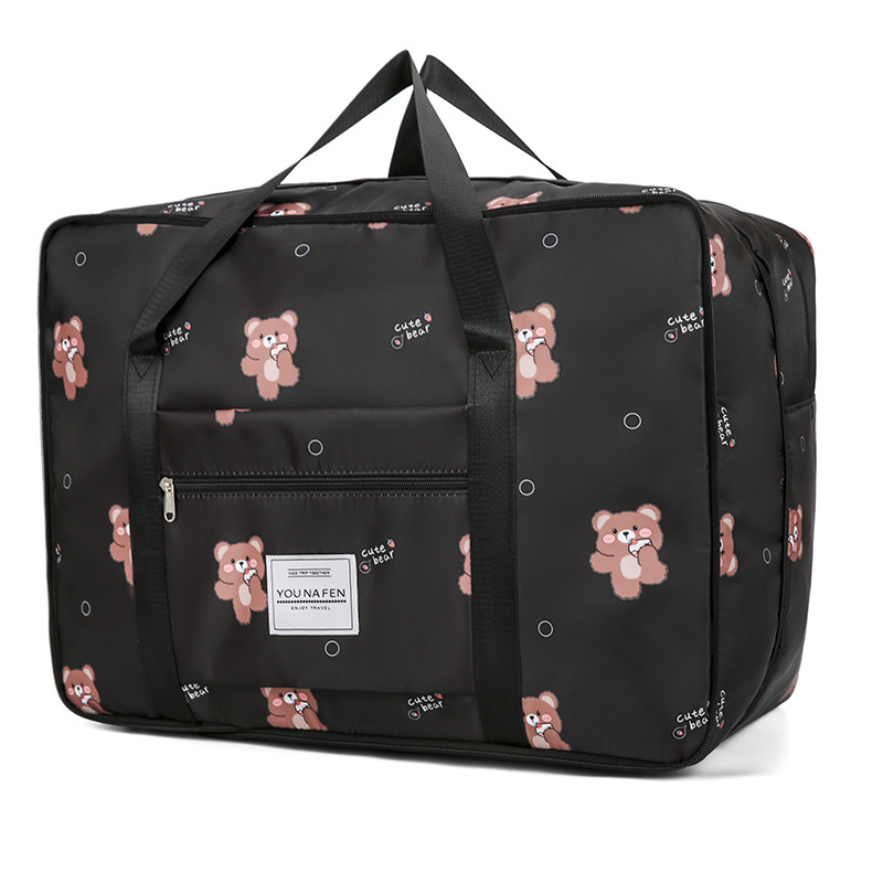 Taška na skladovanie v tvare kocky z Oxford textílie, všestranný organizér na cestovanie, kozmetiku, skladovanie na stole a v spálni