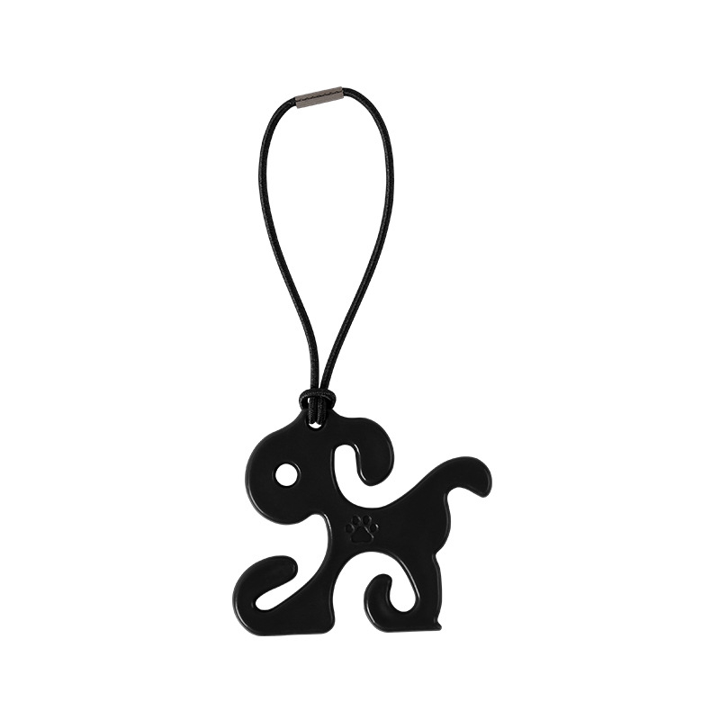 Klip na tašky pre psa na vôdzke, hands-free, dizajn s plochými ústami, HDPE vysoká hustota, štandardná hrúbka