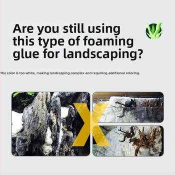 Pena na akvárium pre krajinu – 900 g, pre krajinu akvária, značka Spend a hundred years