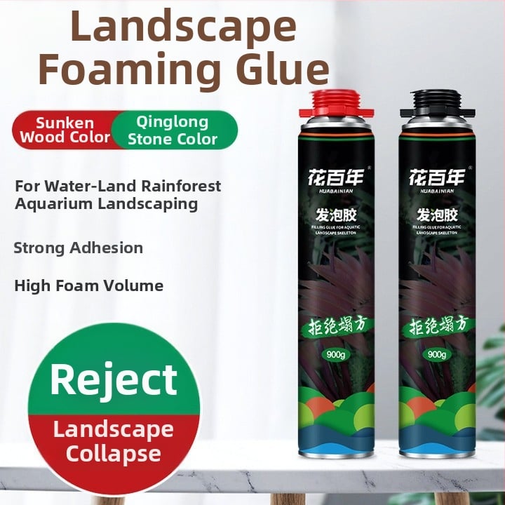 Pena na akvárium pre krajinu – 900 g, pre krajinu akvária, značka Spend a hundred years