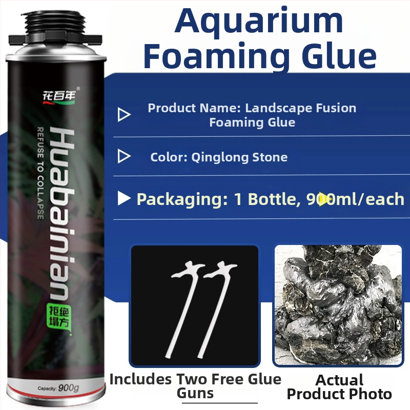 Pena na akvárium pre krajinu – 900 g, pre krajinu akvária, značka Spend a hundred years