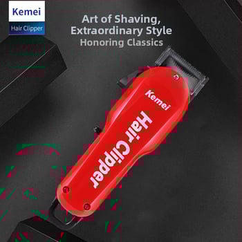 Zastrihávač vlas KM-706Z – nabíjateľný, s kefovým motorom, výdrž batérie 6–8 hodín, čepeľ z vysokouhlíkovej ocele, nízka hlučnosť