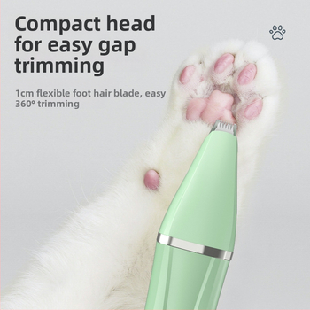 Abbey ABS Elektrický grooming strojček pre domáce zvieratá – pre psy a mačky, domáce použitie