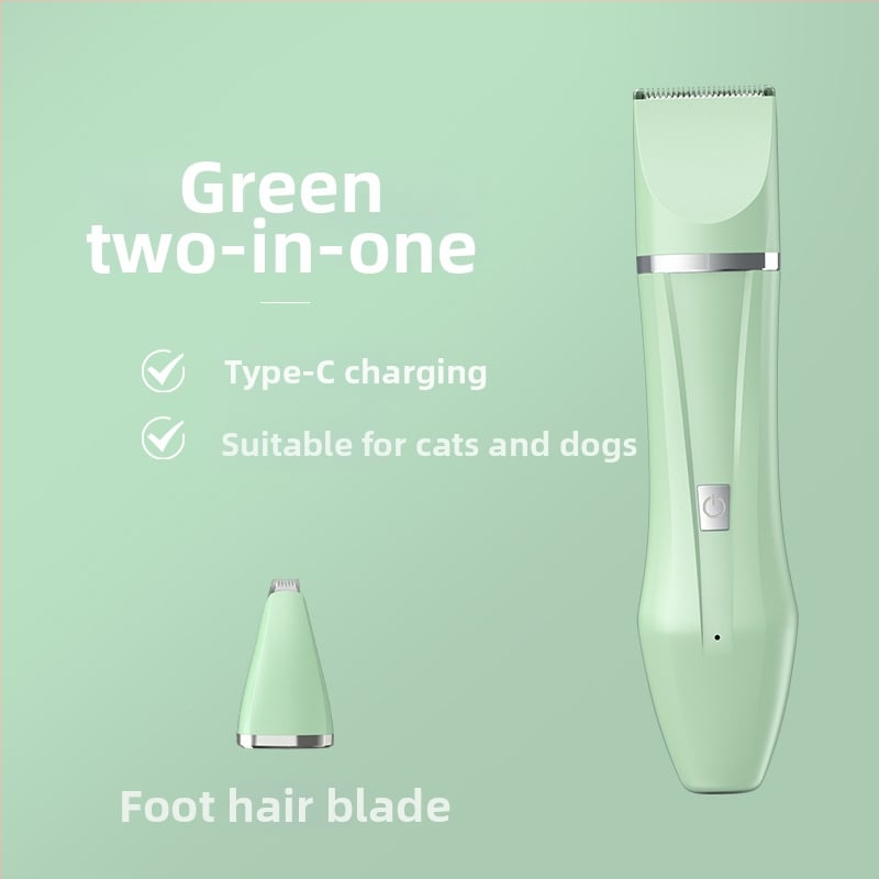 Abbey ABS Elektrický grooming strojček pre domáce zvieratá – pre psy a mačky, domáce použitie