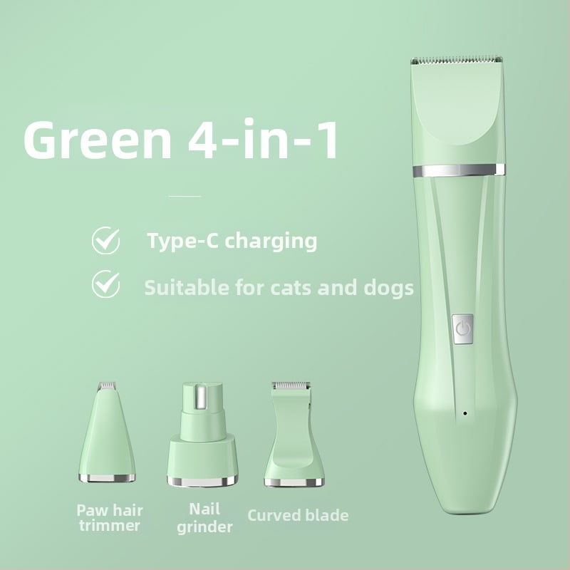 Abbey ABS Elektrický grooming strojček pre domáce zvieratá – pre psy a mačky, domáce použitie