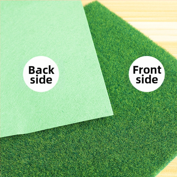 Mechová dekorácia pre mikro krajinku Bonsai | polyesterová tkanina, flokovanie, simulovaný mach, vonkajšie použitie, rekvizita na fotenie