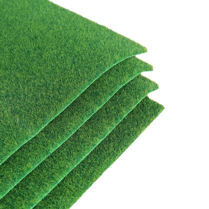 Mechová dekorácia pre mikro krajinku Bonsai | polyesterová tkanina, flokovanie, simulovaný mach, vonkajšie použitie, rekvizita na fotenie