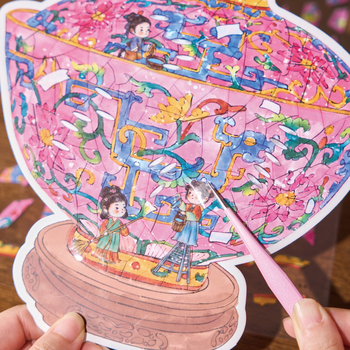 Morning Bubble Scenický samolepiaci papier CJ160, PET biela karta, samolepiaci, národný trend štýl