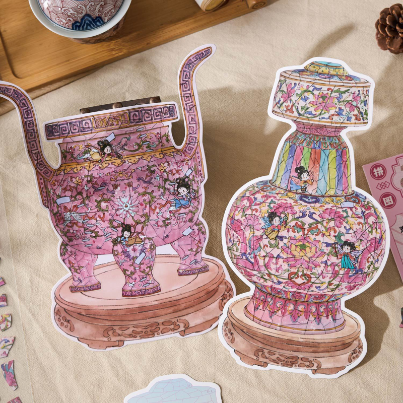 Morning Bubble Scenický samolepiaci papier CJ160, PET biela karta, samolepiaci, národný trend štýl