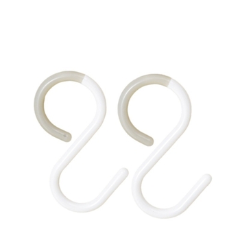 Plastový S háčik, jednoramenný dizajn, nosnosť 2 kg, ľahký luxusný štýl, vhodný na kľúče, oblečenie, tašky a uteráky