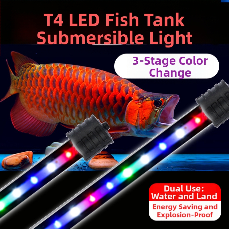 Zemūdens LED akvārija gaisma, ūdensdrošs stikla korpuss, 10–40W, Spring Dragon