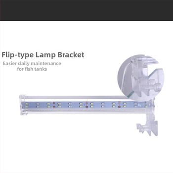 Klipové LED svetlo pre akvárium pre vodné rastliny — sklenené telo, výkon 4W/6W/7W/10W, hmotnosť 300 g