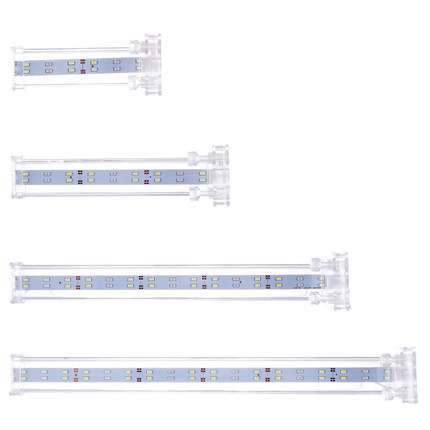 Klip LED svjetlo za akvarij za vodene biljke — staklena konstrukcija, snaga 4W/6W/7W/10W, težina 300 g