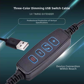 USB klips LED lampa pre akvárium, plastová, 5W/7W, Spring Dragon, osvetlenie akvária (Plastová; 5W/7W; USB; Spring Dragon; Osvetlenie akvária)