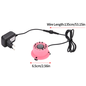 Φωτιστικό LED ενυδρείου με αδιάβροχο σχεδιασμό, υψηλό φωτισμό, μίνι λαμπτήρας φυσαλίδων για διακόσμηση και αερισμό, 1W, πλαστικό περίβλημα