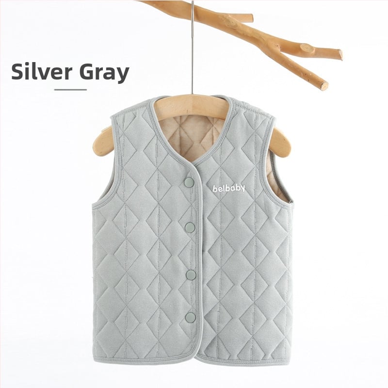 Detský vnútorný kabátový set na jeseň a zimu, 93% polyester, hrubý, teplý, flísová úprava