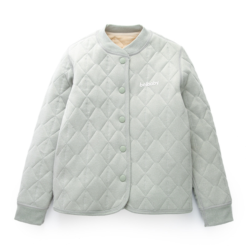 Detský vnútorný kabátový set na jeseň a zimu, 93% polyester, hrubý, teplý, flísová úprava