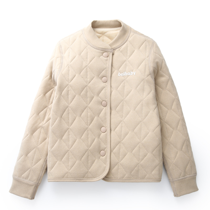 Detský vnútorný kabátový set na jeseň a zimu, 93% polyester, hrubý, teplý, flísová úprava