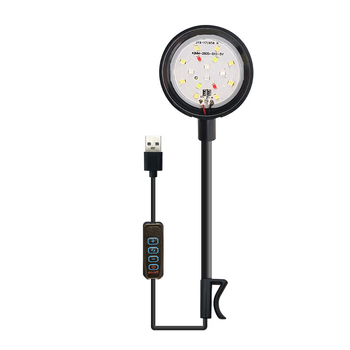 Klip svetlo pre akvárium - LED, USB napájanie, 3W, 70 g, osvetlenie pre rastliny v akváriu