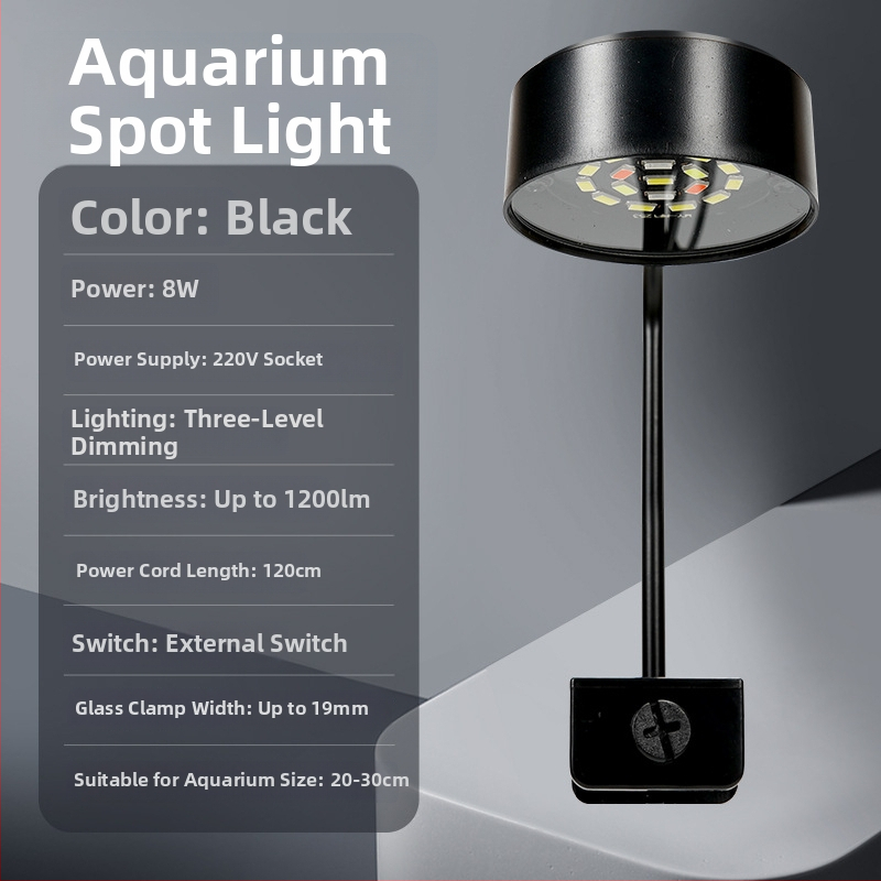 LED svetlo pre akvárium – úplné spektrum pre rastlinné akvárium – USB napájanie