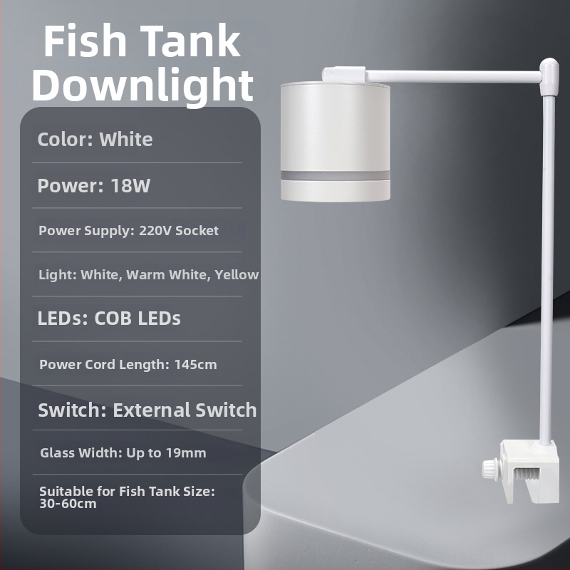 LED svetlo pre akvárium – úplné spektrum pre rastlinné akvárium – USB napájanie